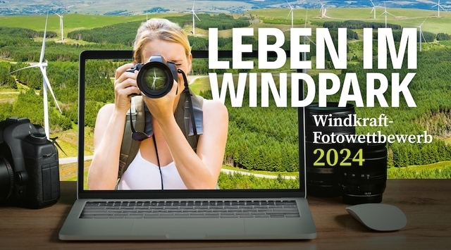 Österreich: Windkraft-Fotowettbewerb - Leben im Windpark